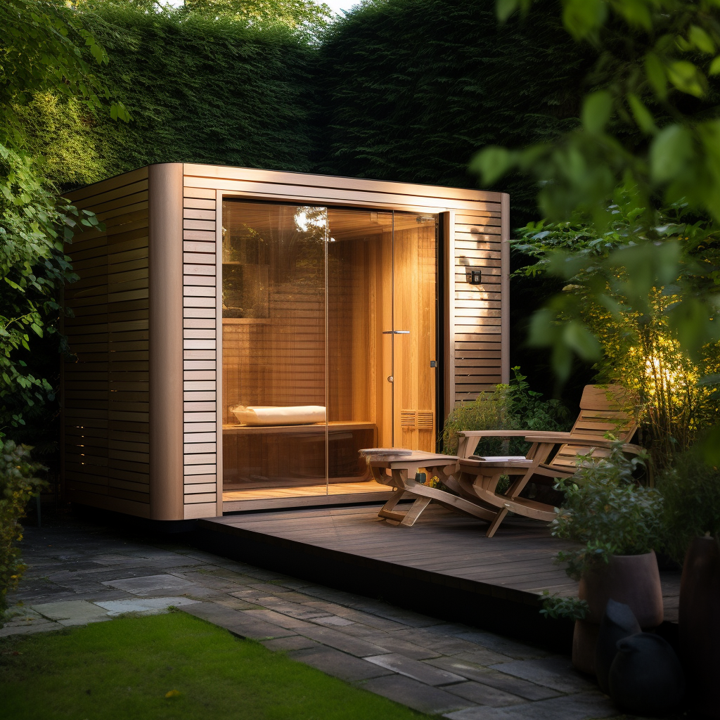 Luxa | Vitas Traditional 4 Person Outdoor Sauna